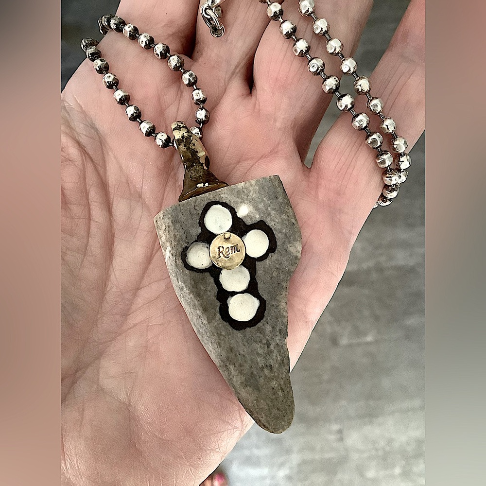 Antler tip  Necklace